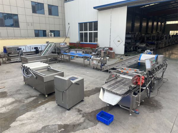 净菜加工流水线主要常用的设备有哪些